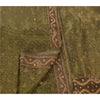 Sanskriti Vintage Indian Saree Tissue Hand Beaded Woven Sustainable Fabric Cultural Premium Sari