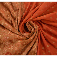 Load image into Gallery viewer, Sanskriti Vintage Indian Saree Art Silk Woven Craft Fabric Premium Sari
