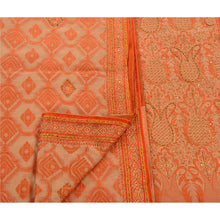Load image into Gallery viewer, Vintage Saree Pure Organza Silk Hand Beaded Woven Fabric Ethnic Premium Sari
