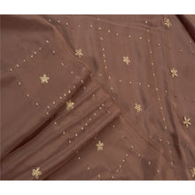 Load image into Gallery viewer, Indian Saree Crepe Silk Hand Beaded Fabric Premium Ethnic Sari
