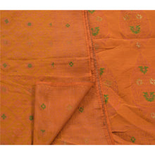 Load image into Gallery viewer, Indian Saree Art Silk Woven Orange Fabric Premium Ethnic Sari
