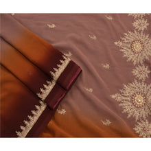 Load image into Gallery viewer, Indian Saree Georgette Hand Beaded Craft Fabric Premium Sari
