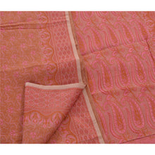 Load image into Gallery viewer, Indian Saree Art Silk Woven Pink Craft Fabric Premium Sari
