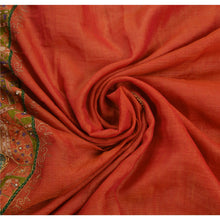 Load image into Gallery viewer, Sanskriti Antique Vintage Indian Saree Cotton Blend Hand Beaded Fabric Sari
