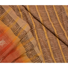 Load image into Gallery viewer, Sanskriti Antique Vintage Saree 100% Pure Silk Printed Craft Fabric Premium Sari
