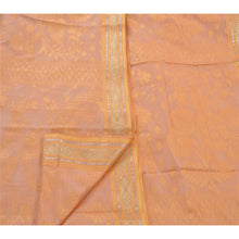 Load image into Gallery viewer, Indian Saree Art Silk Woven Peach Craft Fabric Premium Sari
