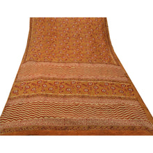 Load image into Gallery viewer, Vintage Saree 100% Pure Cotton Block Printed Craft Fabric Premium Kalamkari Sari
