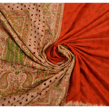 Load image into Gallery viewer, SSanskriti Vintage Red Saree Art Silk Hand Embroidery Fabric Premium Sari
