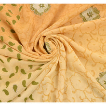 Load image into Gallery viewer, Vintage Saree 100% Pure Georgette Silk Hand Embroidered Fabric Premium Sari
