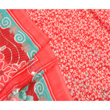 Load image into Gallery viewer, Sanskriti Vintage Red Indian Ethnic Saree Embroidered Georgette Fabric Premium Sari
