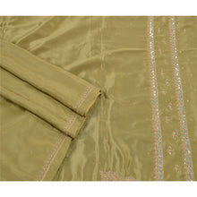 Load image into Gallery viewer, Sanskriti Antique Vintage Saree Crepe Silk Hand Embroidery Fabric Premium Sari
