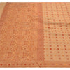 Sanskriti Vintage Antique Indian Saree 100% Pure Silk Woven Sustainable Fabric Premium Sari