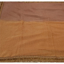 Load image into Gallery viewer, Antique Vintage Indian Saree Blend Georgette Hand Embroidery Fabric Premium Sari
