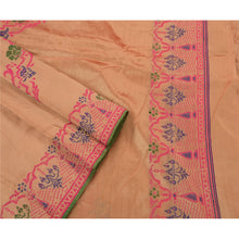 Load image into Gallery viewer, Sanskriti Vintage Indian Saree Art Silk Hand Woven Fabric Premium Cultural Sari
