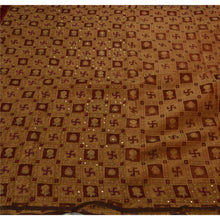 Load image into Gallery viewer, Antique Vintage Saree Pure Organza Silk Hand Embroidery Fabric Premium Sari
