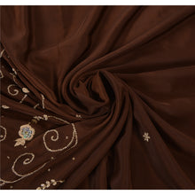 Load image into Gallery viewer, Saree Art Silk Hand Beaded Craft Fabric Premium Ethnic Sari
