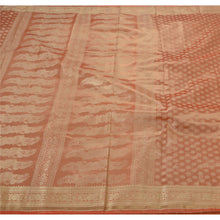 Load image into Gallery viewer, Sanskriti Antique Vintage Indian Saree Art Silk Woven Craft Fabric Premium Sari
