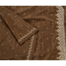 Load image into Gallery viewer, Sanskriti Antique Vintage Saree Art Silk Hand Embroidery Fabric Premium Sari
