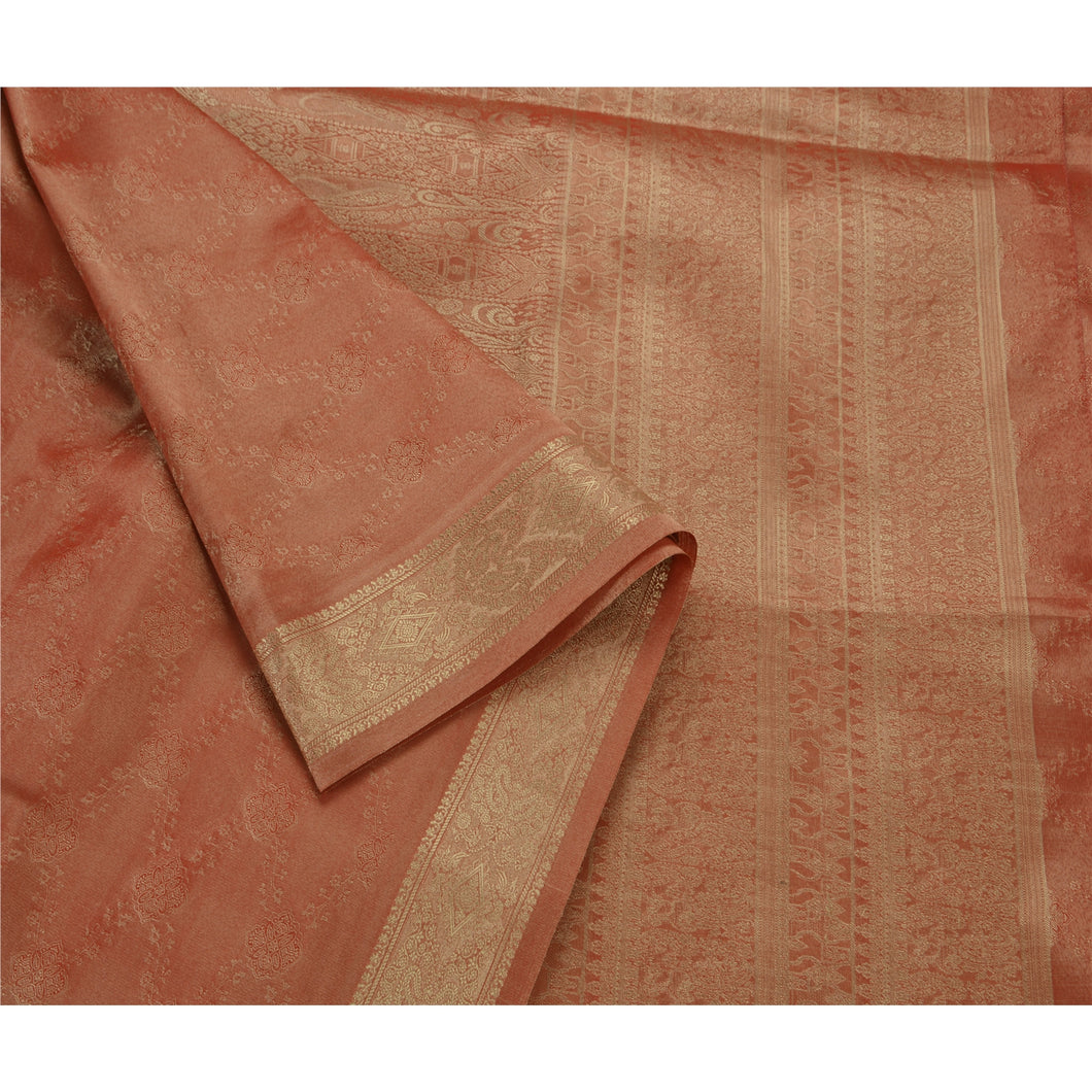 Saree Art Silk Woven Craft Fabric Premium Cultural Sari