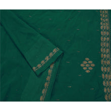 Load image into Gallery viewer, Saree Georgette Hand Embroidery Green Fabric Premium Sari
