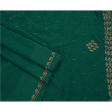 Load image into Gallery viewer, Saree Georgette Hand Embroidery Green Fabric Premium Sari
