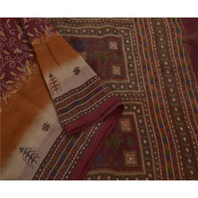 Load image into Gallery viewer, Saree 100% Pure Cotton Hand Embroidered Fabric Kantha Sari

