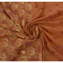 Load image into Gallery viewer, Saree Organza Silk Hand Beaded Woven Craft Fabric Premium Sari
