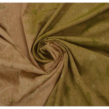 Load image into Gallery viewer, Saree 100% Pure Silk Woven Green Fabric Premium Ethnic Sari
