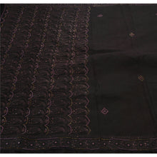 Load image into Gallery viewer, Sanskriti Antique Vintage Saree Blend Silk Hand Embroidery Fabric Premium Sari
