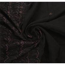 Load image into Gallery viewer, Sanskriti Antique Vintage Saree Blend Silk Hand Embroidery Fabric Premium Sari
