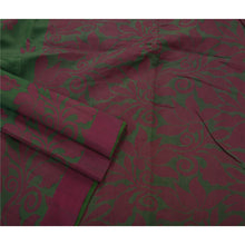 Load image into Gallery viewer, Sanskriti Vintage Green Saree Blend Cotton Woven Green Craft Fabric Premium Sari
