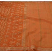 Load image into Gallery viewer, Saree Pure Silk Embroidered Woven Craft Fabric 5 Yd Sari Pink
