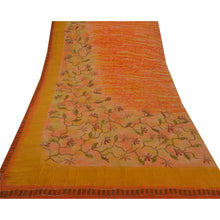 Load image into Gallery viewer, Sanskriti Antique Vintage Saree Pure Crepe Silk Hand Beaded Fabric Premium Sari
