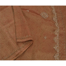 Load image into Gallery viewer, Sanskriti Antique Vintage Saree Tissue Hand Embroidery Fabric Premium 5Yd Sari
