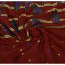 Load image into Gallery viewer, Sanskriti Antique Vintage Saree Georgette Embroidered Premium Fabric 5 Yd Sari

