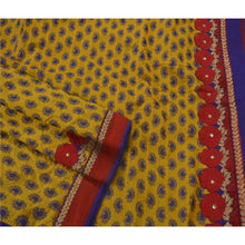 Load image into Gallery viewer, Ethnic Saree Art Silk Hand Embroidery Fabric Premium Sari
