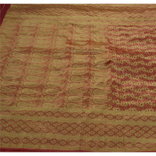 Load image into Gallery viewer, Sanskriti Antique Vintage Saree Art Silk Woven Craft Fabric Premium 5 Yd Sari
