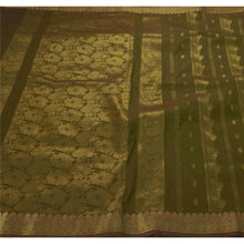 Load image into Gallery viewer, Sanskriti Vintage Saree Art Silk Woven Green Fabric Premium 5Yd Sari With Blouse
