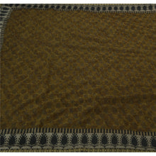 Load image into Gallery viewer, Sanskriti Vintage Saree Georgette Embroidered Green Fabric Premium 5 Yd Sari
