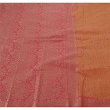 Load image into Gallery viewer, Saree 100% Pure Silk Woven Pink Fabric 5 Yd Leheria Sari
