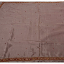 Load image into Gallery viewer, Sanskriti Vintage Saree Art Silk Hand Beaded Purple Fabric Premium Ethnic Sari
