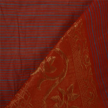 Load image into Gallery viewer, Saree Art Silk Woven Red Fabric Premium Craft 5 Yd Sari
