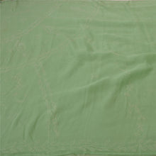 Load image into Gallery viewer, Sanskriti Vintage Saree Blend Cotton Hand Embroidered Chikankari Fabric Sari
