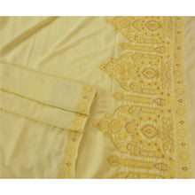 Load image into Gallery viewer, Sanskriti Vintage Green Saree Art Silk Hand Embroidered Craft Fabric Ethnic Sari
