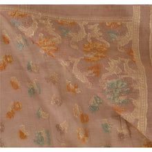Load image into Gallery viewer, Peach Saree 100% Pure Cotton Woven Craft Fabric Premium Sari

