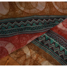 Load image into Gallery viewer, Sanskriti Vintage Pink Saree Pure Chiffon Silk Hand Beaded Fabric Craft Sari
