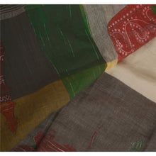 Load image into Gallery viewer, Multi Color Saree Pure Cotton Hand Painted Craft Fabric Sari
