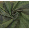 Sanskriti Vintage Green Saree Blend Silk Woven Craft Sustainable Fabric Block Print Sari