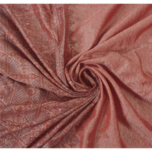 Load image into Gallery viewer, Sanskriti Vintage Pink Saree Art Silk Hand Beads Woven Craft Fabric Premium Sari
