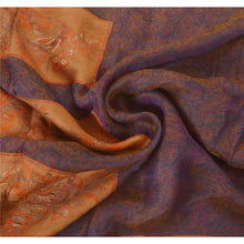 Load image into Gallery viewer, Sanskriti Vintage Purple Saree Pure Silk Woven Craft Fabric Premium Sari
